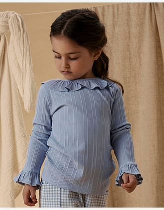 Trøye Langermet M/ Volanger - Øko TENCEL | NMFTANSY LS SLIM TOP LIL