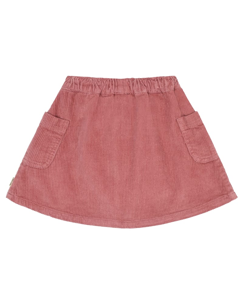 Skjørt Barn - Cordfløyel | Nanna Solid Corduroy