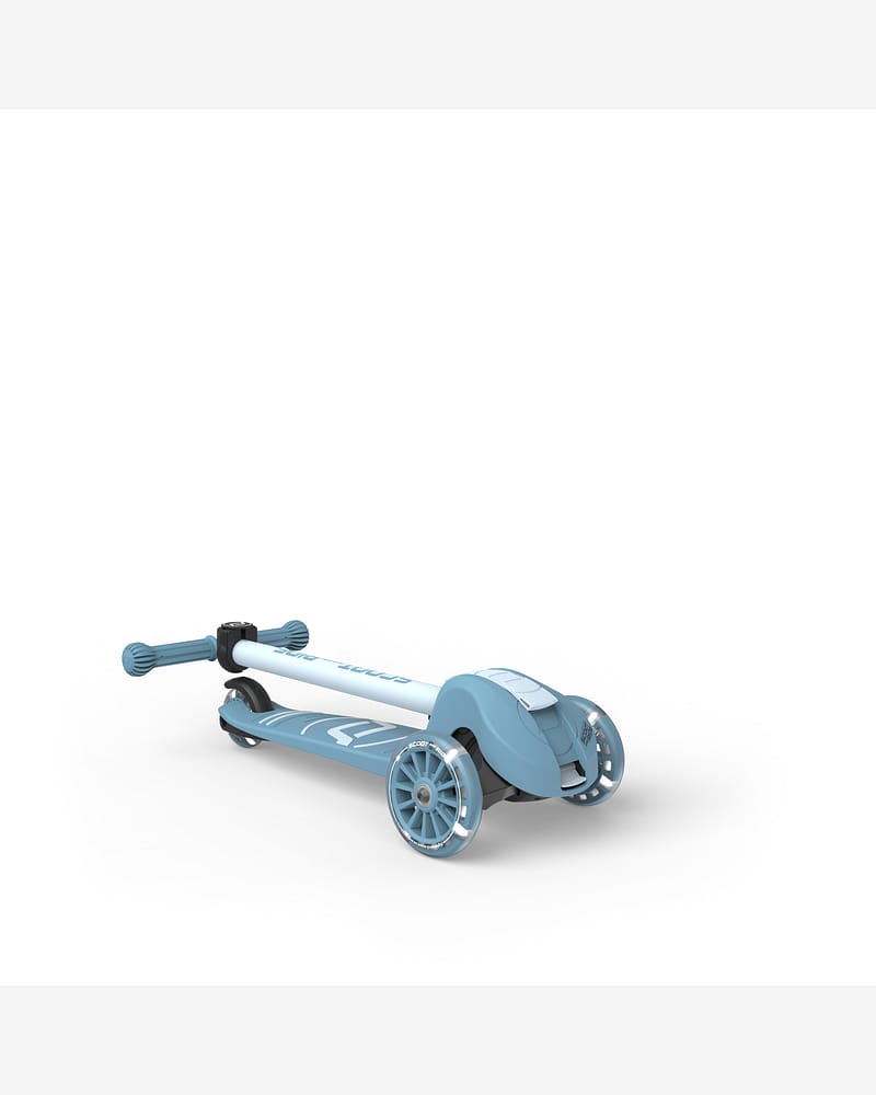 Sparkesykkel Barn 3år+ m/ LEDlys i hjul | Scoot and Ride Highwaykick 3S LED