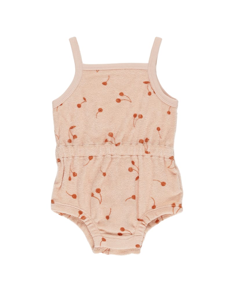 Romper Singlet - Terrystoff i Øko Bomull | Terry Cinch Romper
