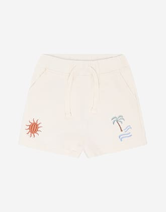 Shorts til Barn - Myk og Elastisk Bomull | HCHaggi Palms