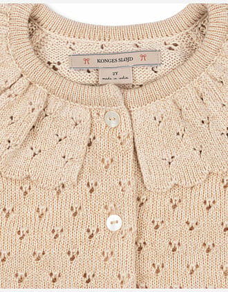 Cardigan Strikket m/ Glitter - Øko Bomull | Holiday Knit Cardigan