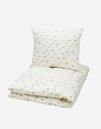 Sengetøy Barn 100x140 - Sateng, Øko Bomull | Bedding Junior