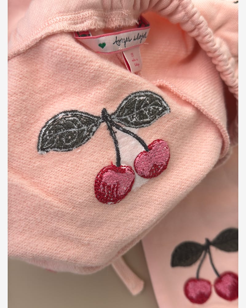 Joggebukse Barn med Print - 100% Øk. Bomull - Lou Terry Sweat Pants OCS