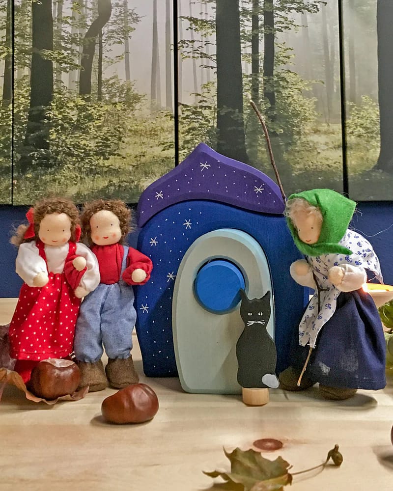 Eventyrlandsby - Byggesett i Tre 17stk | Fairy Tale Village