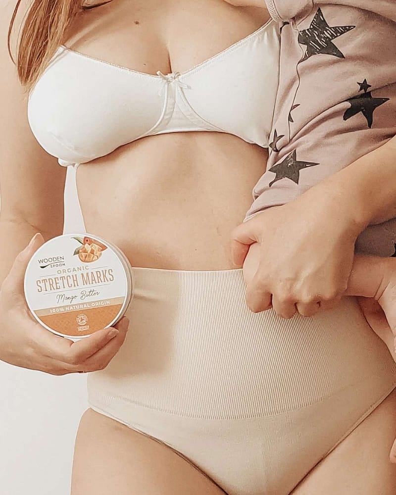 Strekkmerke Krem - 100% Naturlig og Økologisk | Mango Butter, 100ml