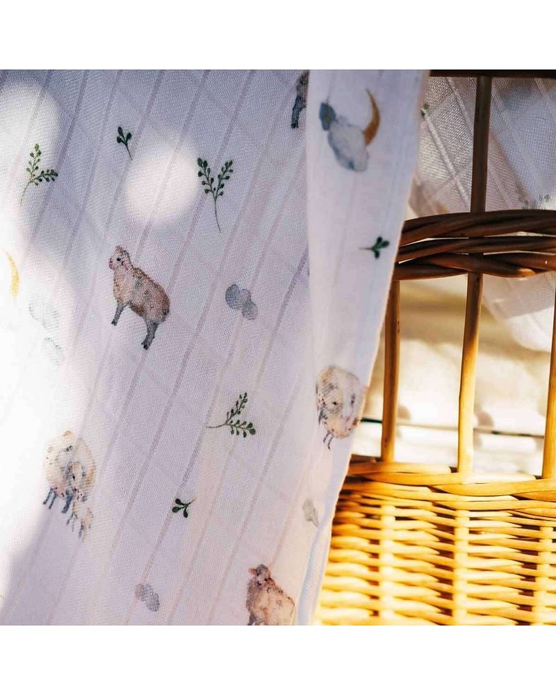 Gulpekluter 2pk - 100% Bambus - 75x75cm