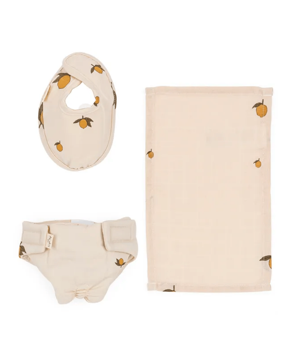 Dukketilbehør 3pk - Bleie