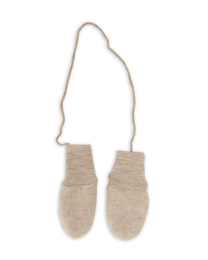 Ullvotter Baby - Ullfleece 100% Ubehandlet Ull | Baby Mittens - Onesize (0-12 mnd)