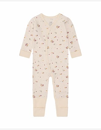 Ullpysj Baby - Heldress med trylleføtter - Ull/Bambusviskose | Mobi Flora