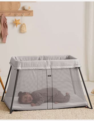 BabyBjörn Reiseseng Baby 0-3år - m/ Madrass, Reisebag og Overtrekkslaken | Travel Crib Light