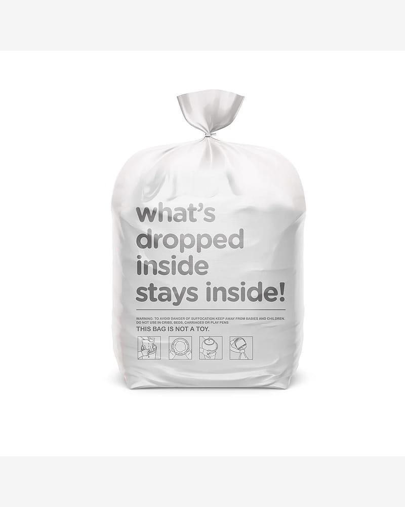 Luktfrie poser, 100% Resirkulert Plast | 45 poser