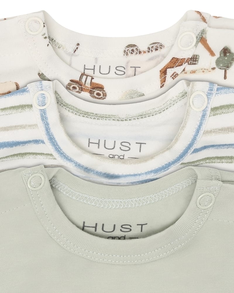 Body med Print 3pk - 95% Bomull, 5% Elastan | HCBase