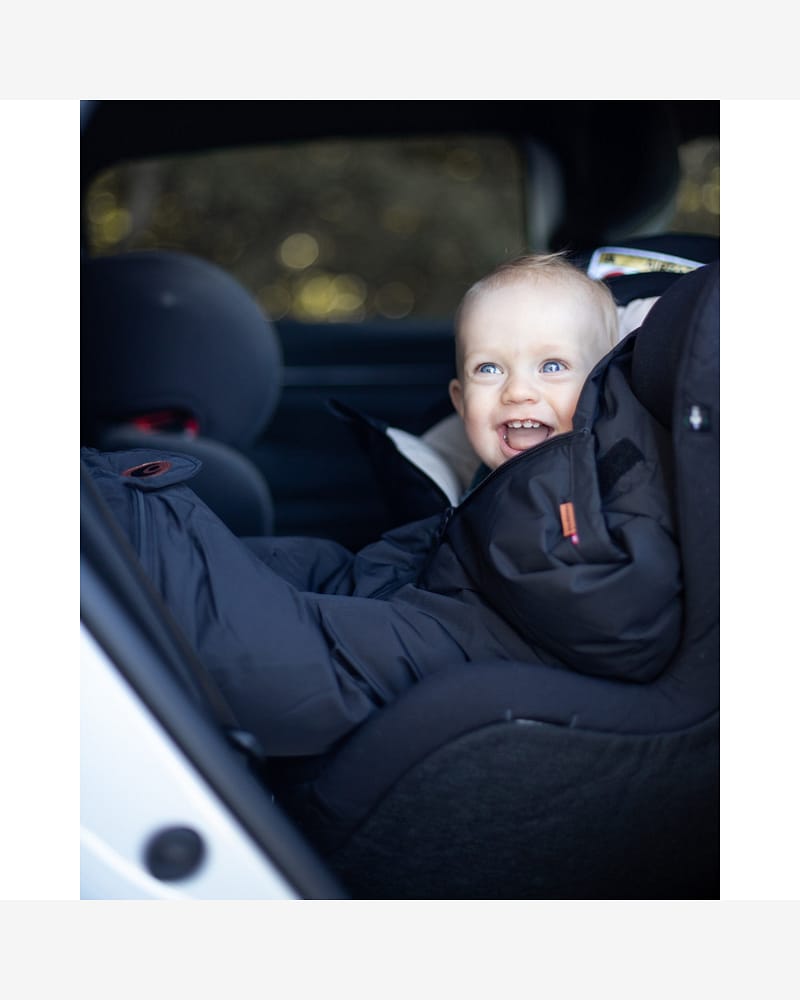 Ferd Mini - Bilstolpose Vinter – Dunpose med ull i ryggen