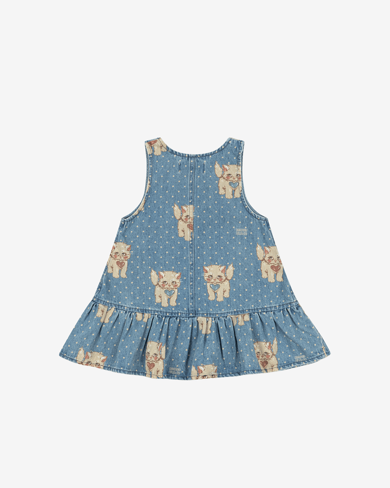 Denimkjole Barn - Woven, 100% Øko Bomull | Magot Dress GOTS