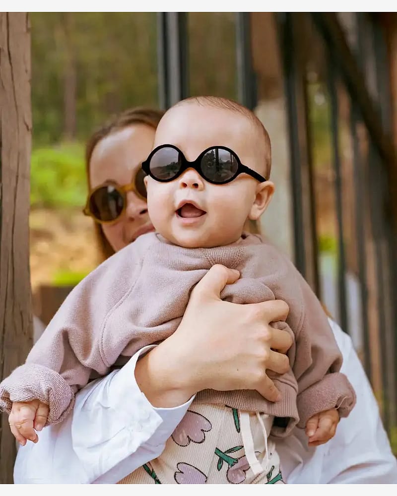 Solbriller Baby 0-1år - Fleksible & Uknuselig - Reversible 2i1 Størrelse | Diabola 2.0