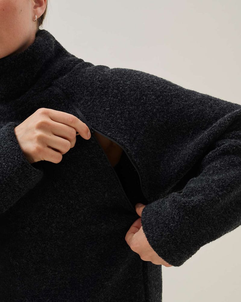 Gravid og Ammegenser Ullfleece | Wool Pile Sweater