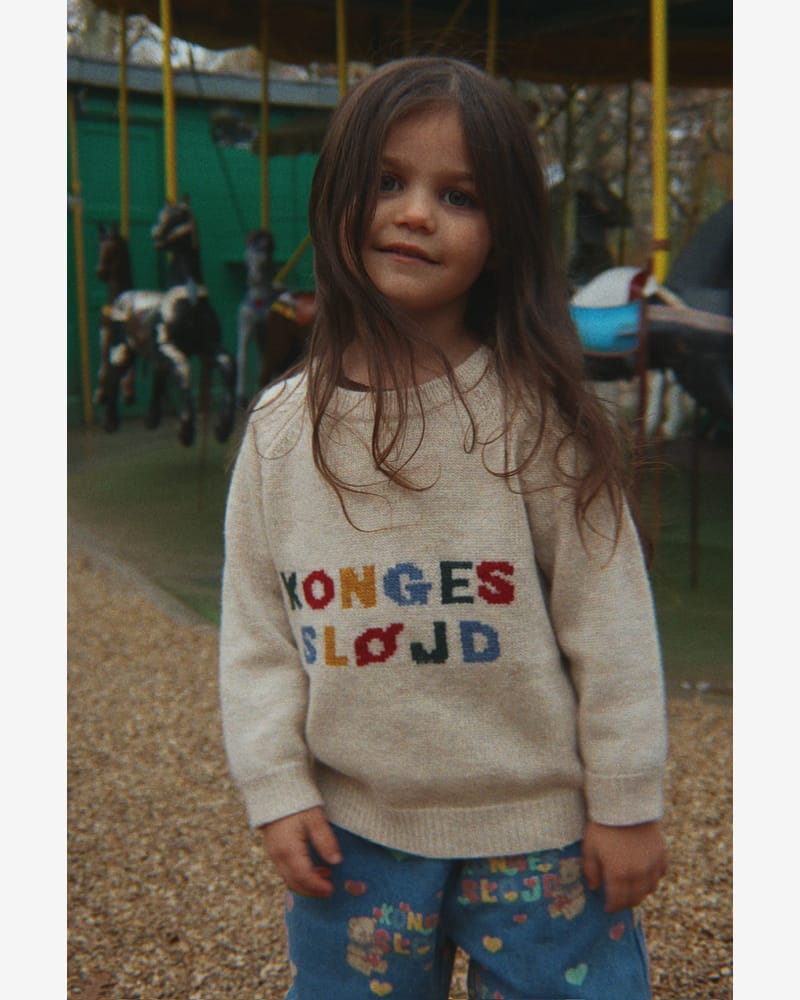 Genser Barn - Merinoull | Billi Knit Sweater