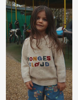 Genser Barn - Merinoull | Billi Knit Sweater