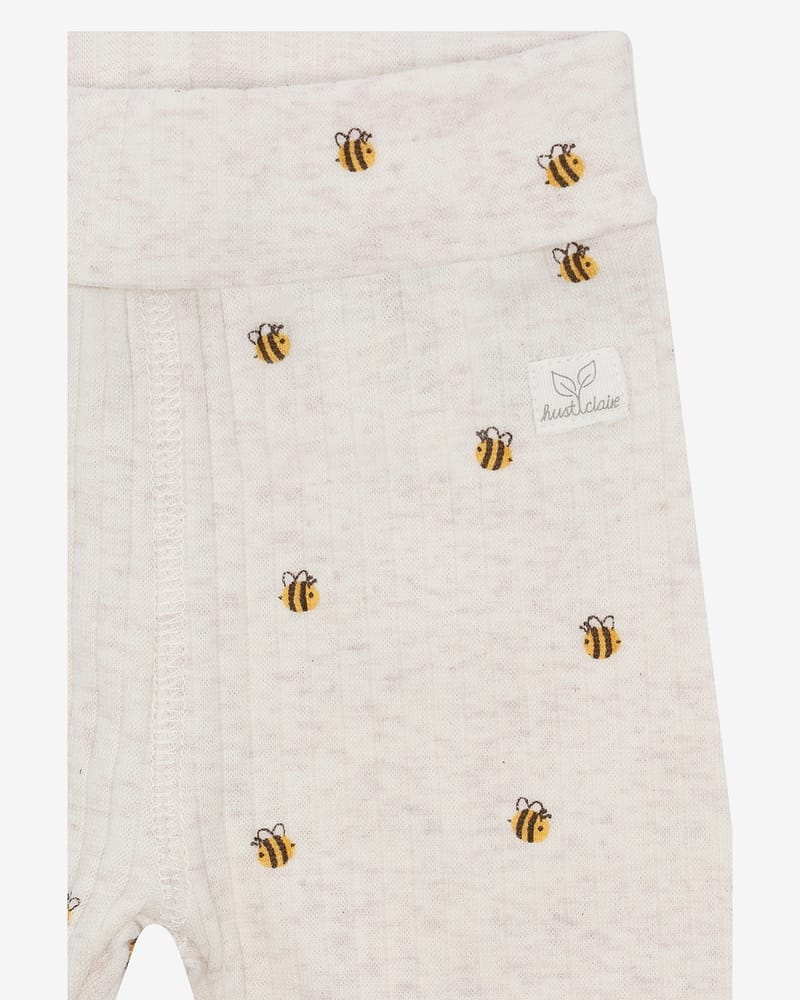 Leggings Baby m/ dobbelt liv - 95% Øko Bomull, 5% Elastan | HCLuca Animals