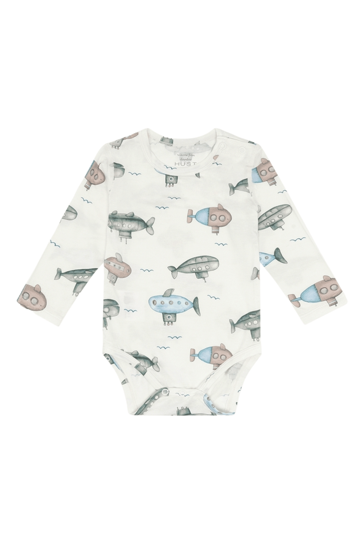 Body Baby – 95% Bambusviskose, 5% Elastane | HCBuller Submarine, Ivory