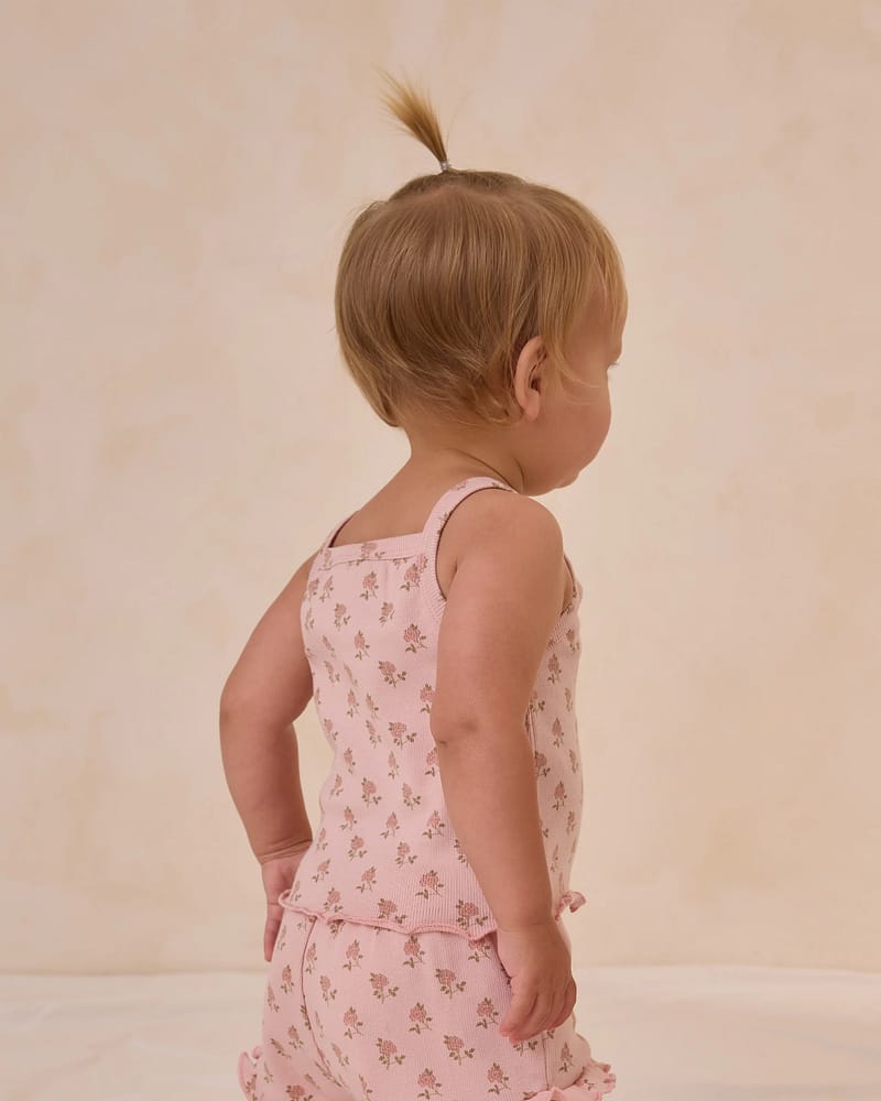 Topp & Shorts Sett - Øko Bomull, Elastan | Evie Tank + Shortie Set