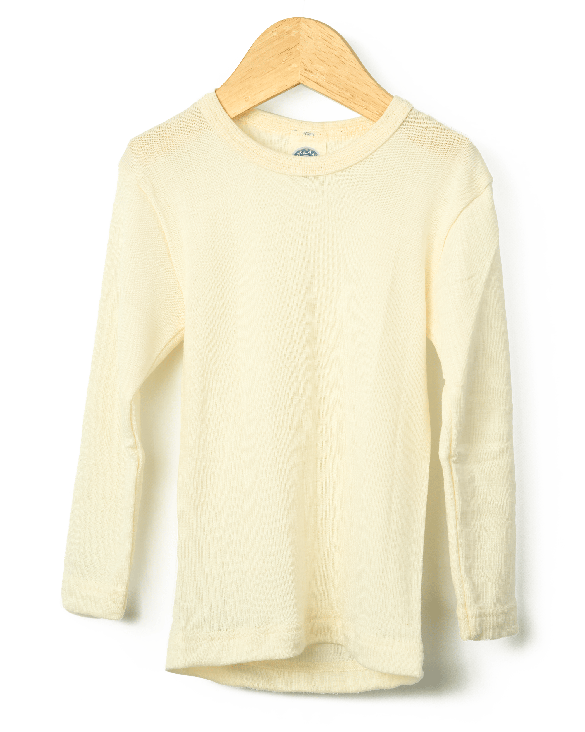 Ulltrøye Langermet – 70% Merino, 30% Silke – Ubehandlet Ull