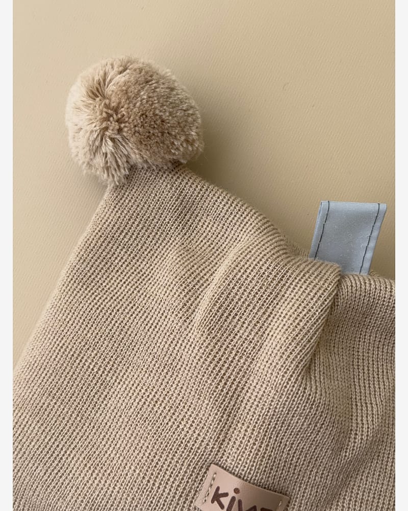 Balaclava Ull m/ Bomullsjersey fôr og Vindstopper | Ubehandlet Ull