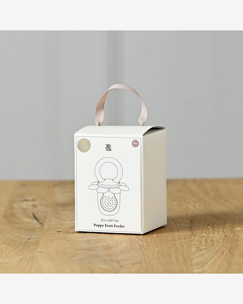 Fruktsmokk - Silikon, Fra 4 mnd | Poppy Fruit Feeder