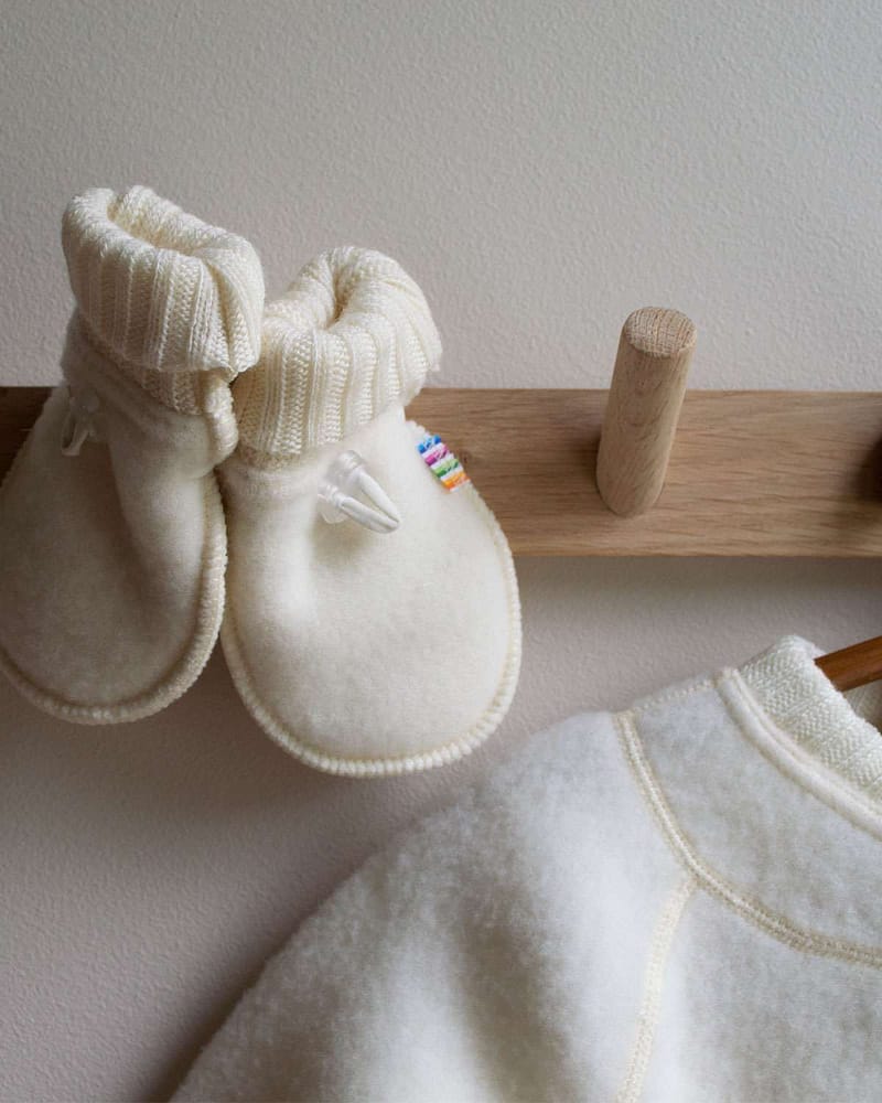 Ullvotter i tykk ullfleece - 100% Merino - Heavy Basic