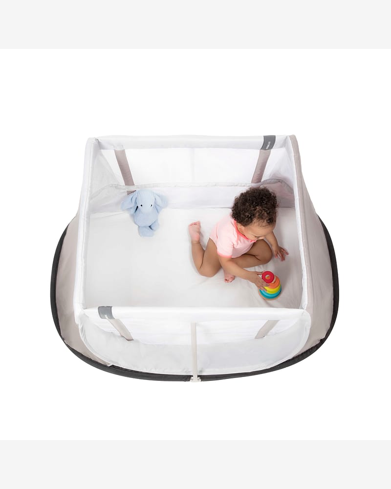 Reiseseng Baby 0-3år - m/ Madrass, Reisebag | Instant Pop-Up Travel Cot, Best i Test 2026