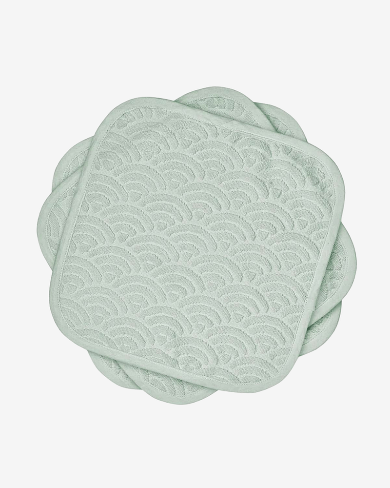 Vaskekluter Frotté 3pk - Økologisk - 30x30cm