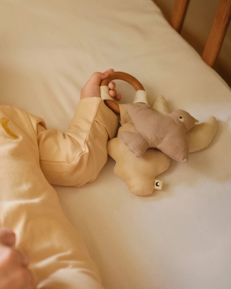 Babyleke, Uro i Øko Bomull og Tre | Activity Ring, Nature