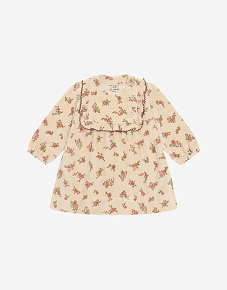 Kjole Baby - Terrystoff i Bomull | Kis winter roses
