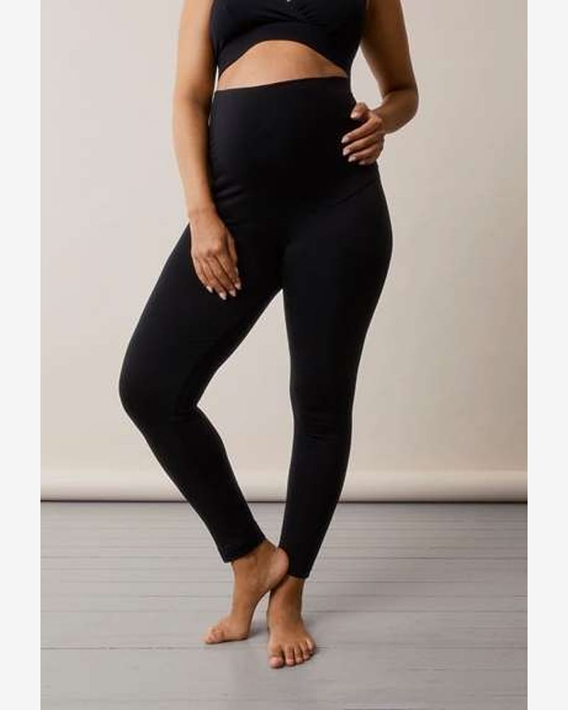 Gravid Leggings - Stretchy & Behagelig - Sømløs