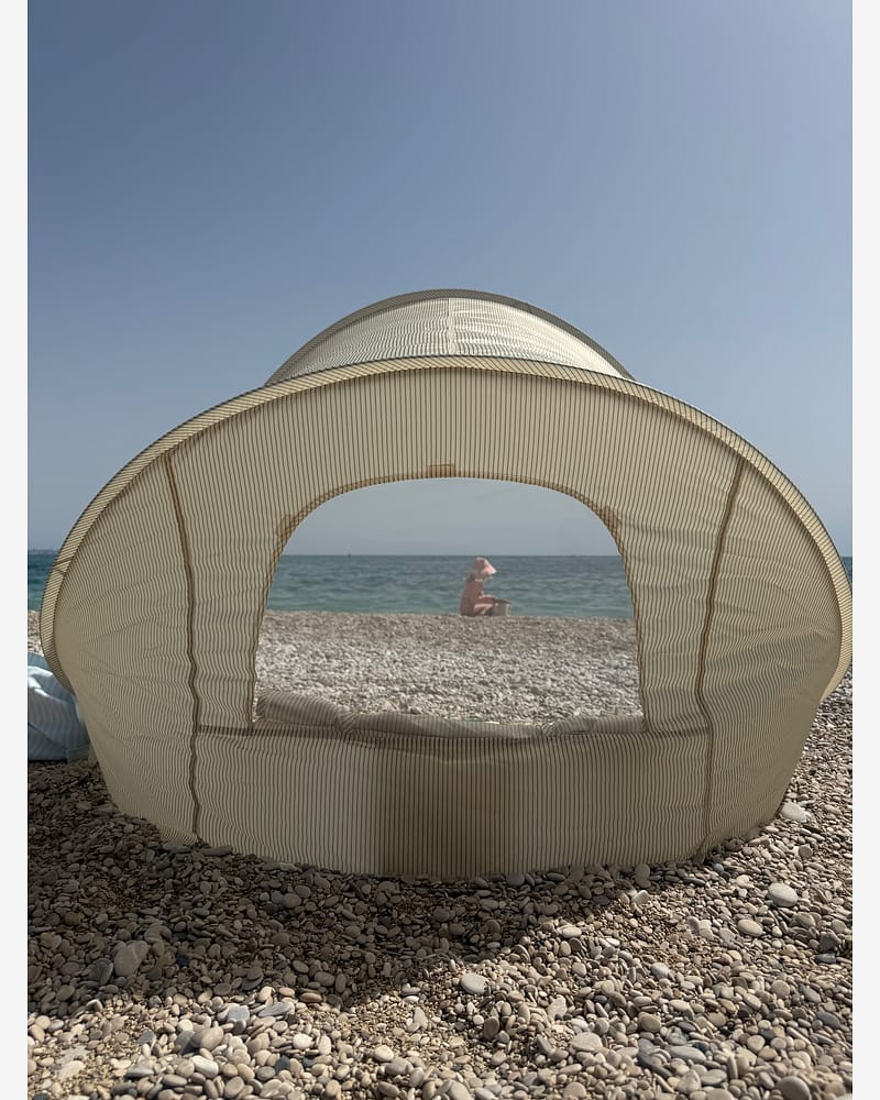 UV Telt Baby, Stort - Strandtelt Pop-up UV50+ | 125x115 cm