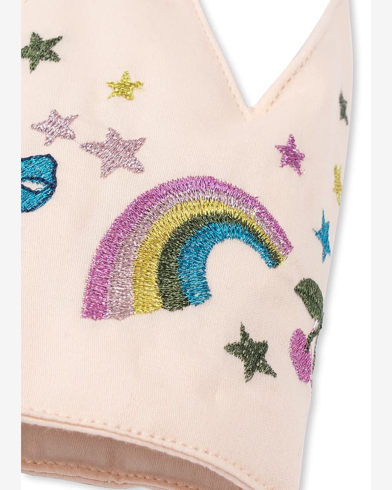 Bursdagskrone Barn 1-9år - Økologisk & Resirkulert | Fabric Birthday Crown