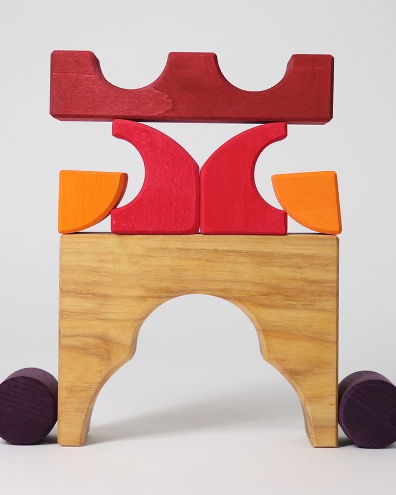 Byggesett og Puslespill - 8 klosser | Building Set