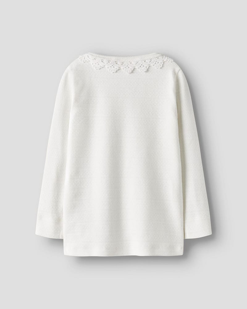 Trøye Langermet M/ Krage - Øko TENCEL | NMFTAPIA LS SLIM TOP LIL