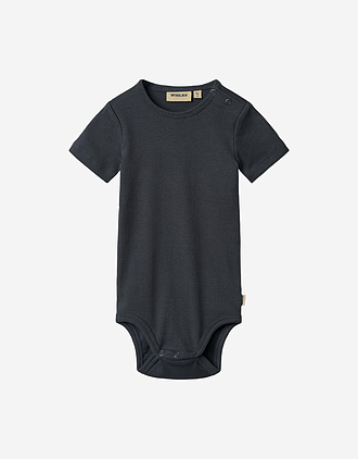 Body T skjorte - Øk. Bomull Blanding | Rib Body S/S Timo