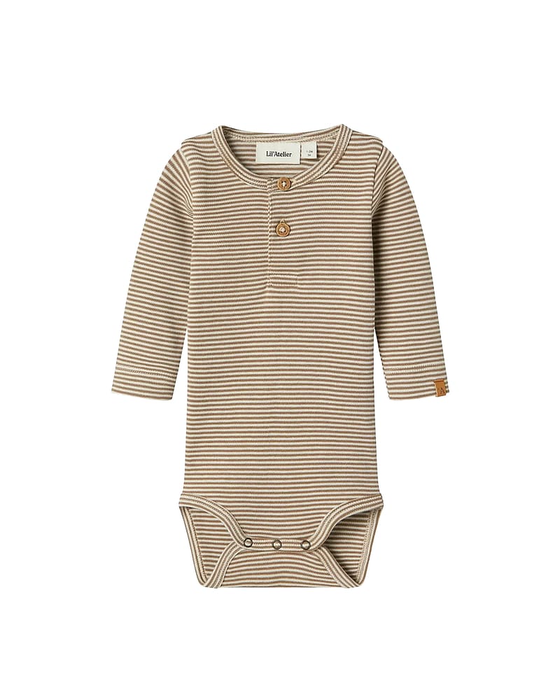 Body Langermet - Øko Bomull | NBMOHIO LS SLIM BODY LIL