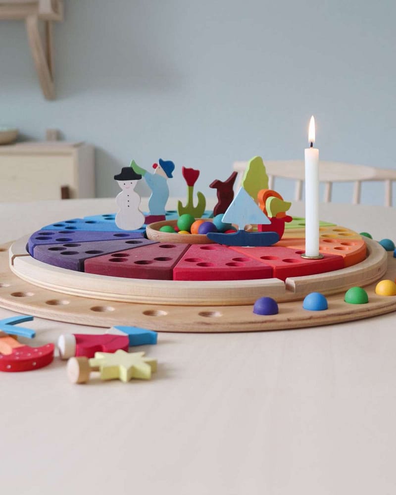 Årsring Kalender for Læring & Dekorasjon - Stor