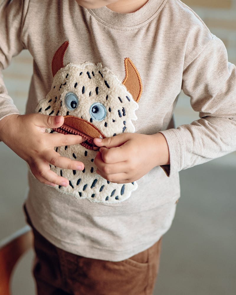 Trøye Barn m/ Print - 95% Øko Cotton