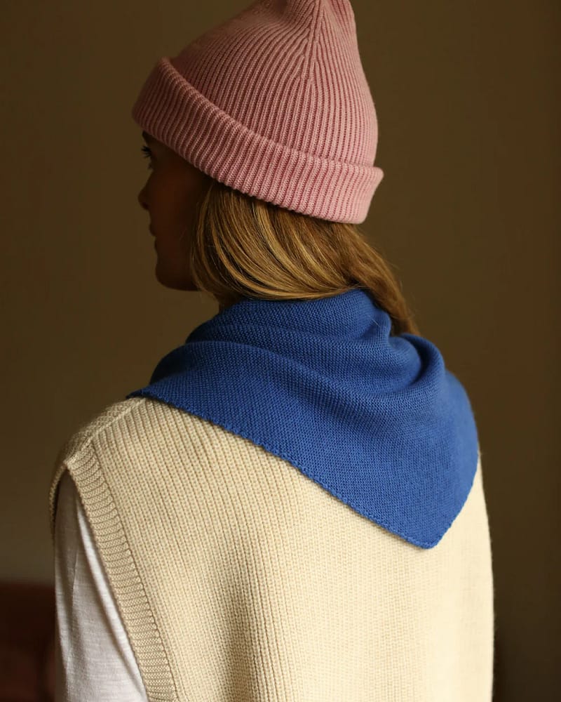 Triangle Ullscarf Barn & Voksen - 100% Merino, Ubehandlet