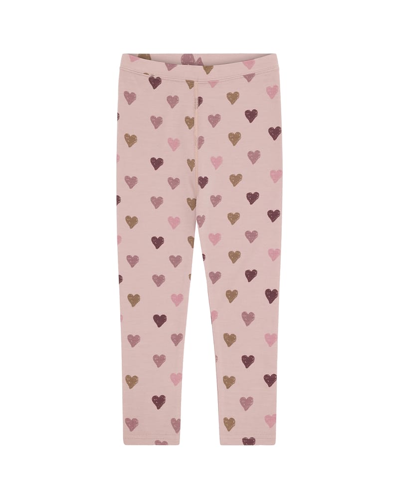Leggings Barn - Ull/Bambusviskose | Laki Hearts