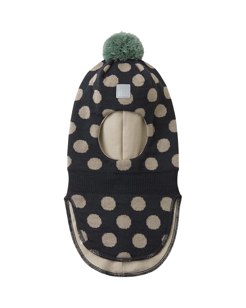 Ull Balaclava med dusk