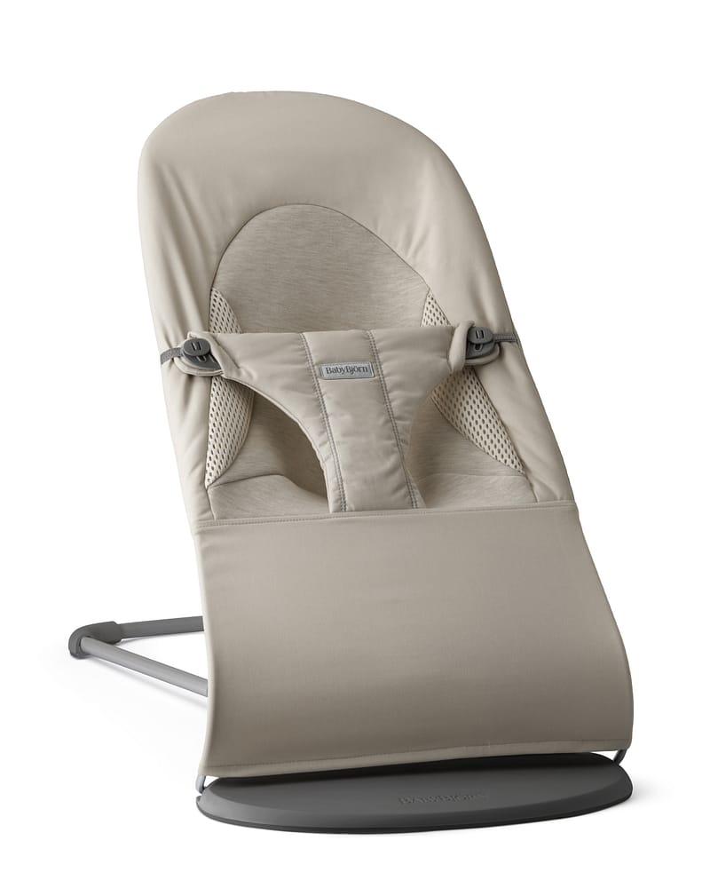 Vippestol Balance Soft - Best i Test Babysitter – Baby 0-2år, Tri-Fabric, Woven/Jersey