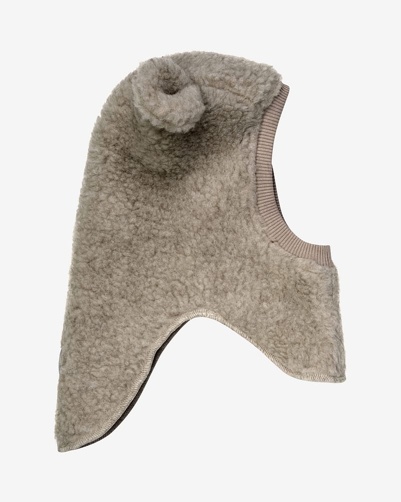 Balaclava Ull 2-Lags - Bamseører