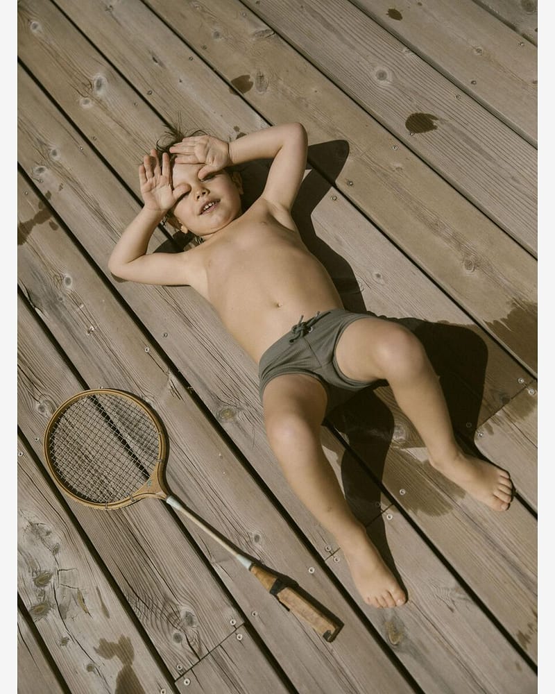 Badeshorts m/ Knyting | Folo Swim Tights