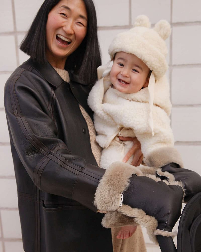 Håndmuffe Vogn - Lammeskin Merino | Buggy Mittens